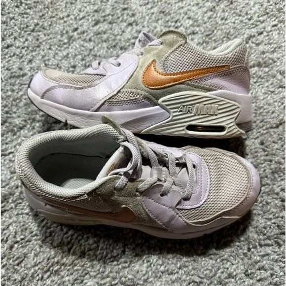 Nike Air Max Excee GS 'Violet Frost Metallic Copper' Size 1.5Y - Picture 1 of 8